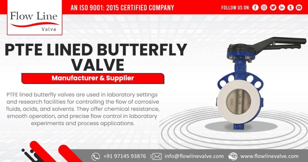 PTFE Lined Butterfly Valves in Maharashtra