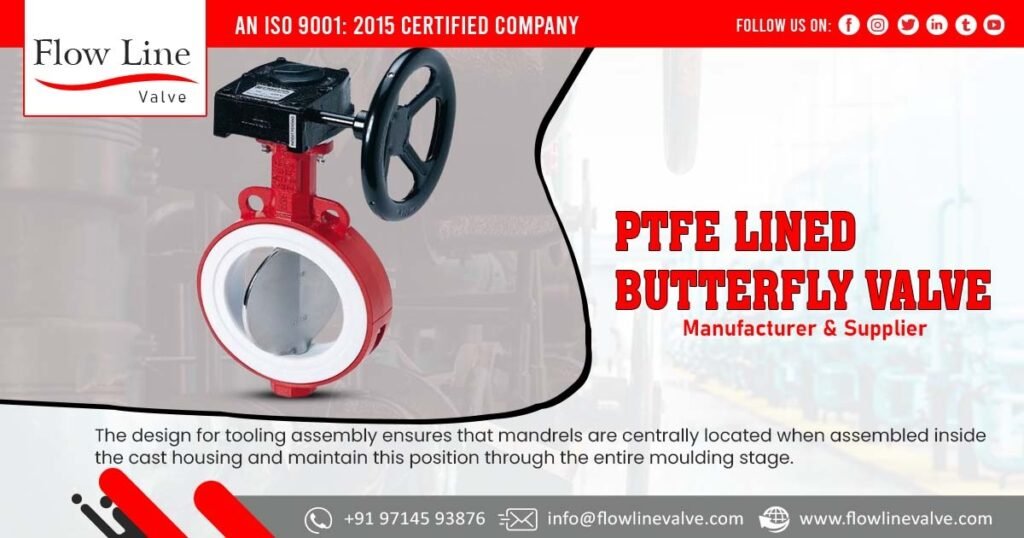Supplier of PTFE Lined Butterfly Valve in Chhattisgarh
