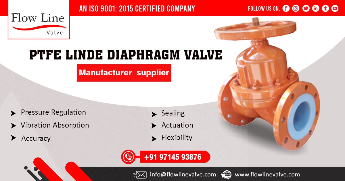 PTFE Lined Diaphragm Valve in Bihar