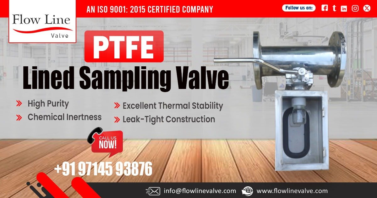 PTFE Lined Sampling Valve in Dahej