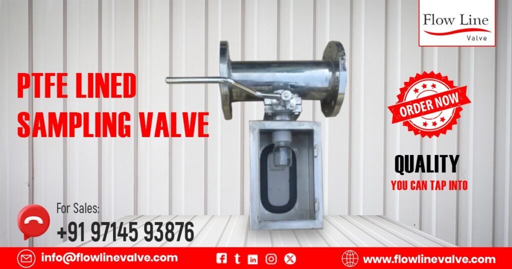 PTFE Lined Sampling Valve in Vapi