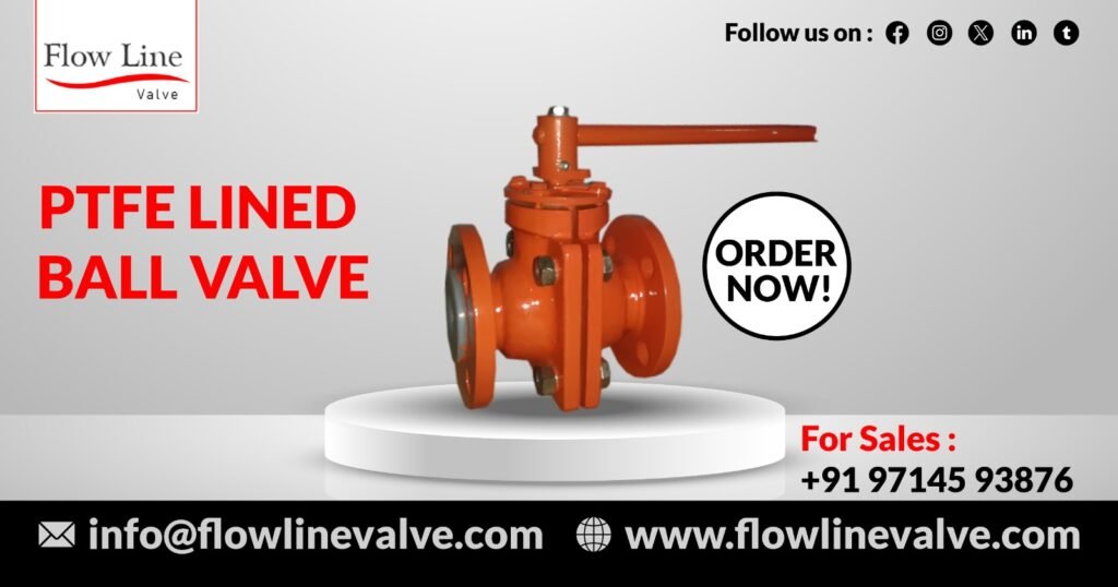 PTFE Lined Ball Valve in Baroda