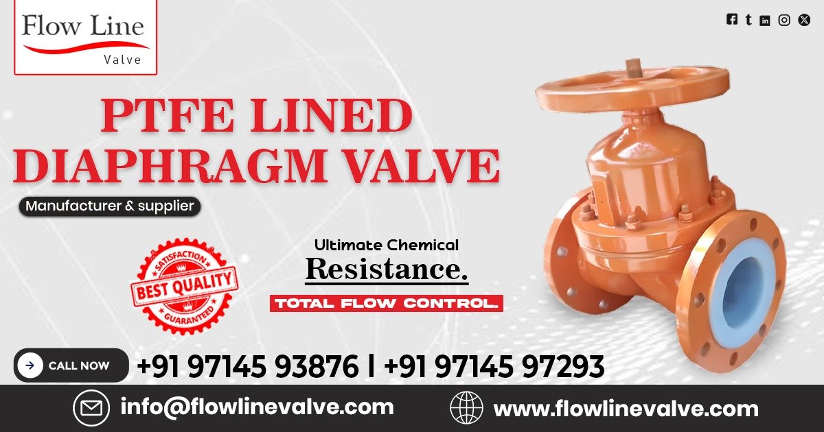 PTFE Lined Diaphragm Valve in Baroda