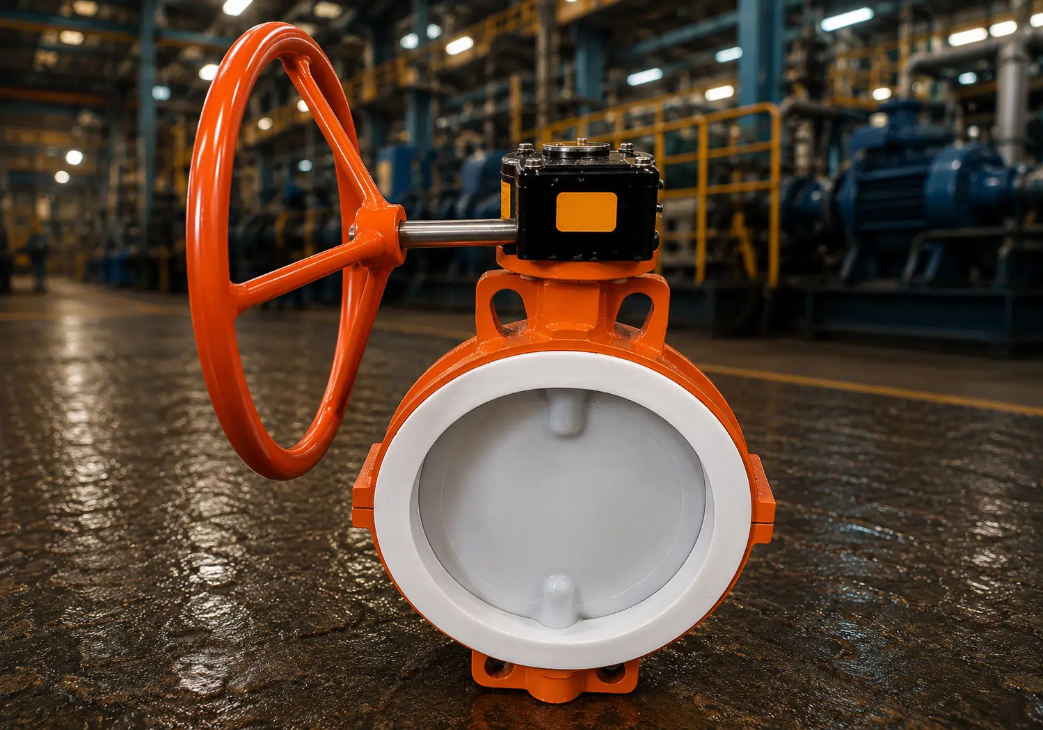 PTFE Lined Butterfly Valve