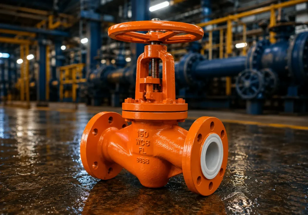 PTFE Lined Globe Valve