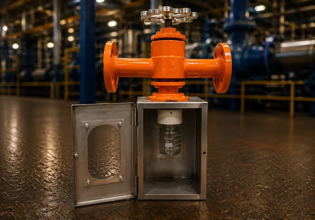 PTFE Lined Sampling valve 2
