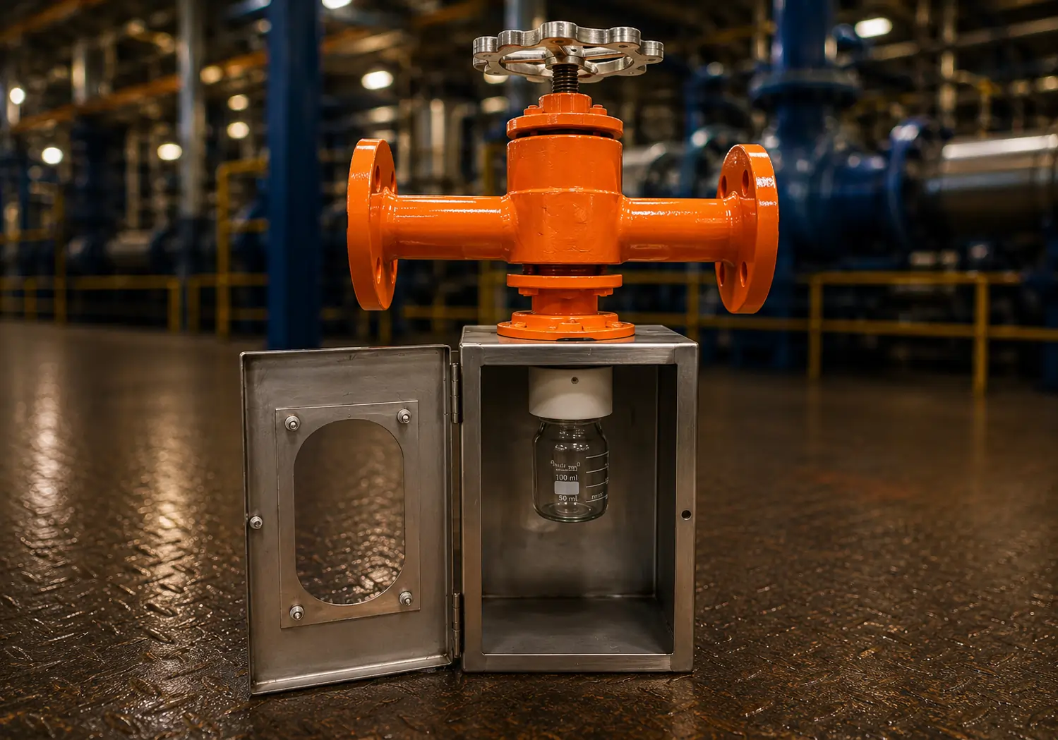 PTFE Lined Sampling valve 2