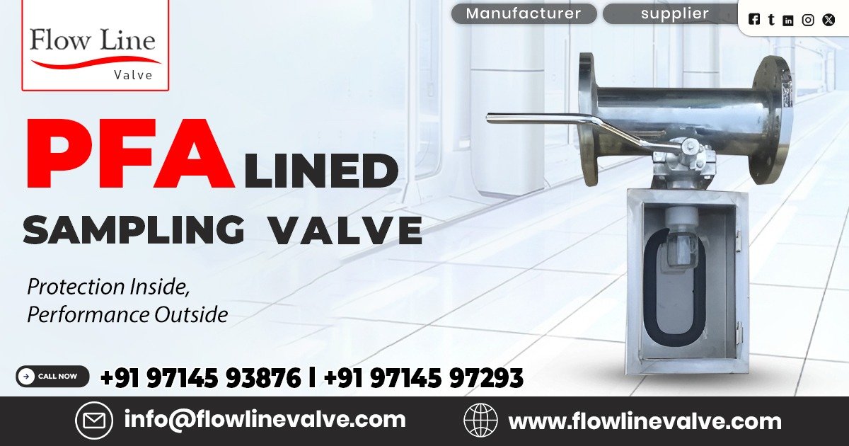 PFA Lined Sampling Valve in Ankleshwar