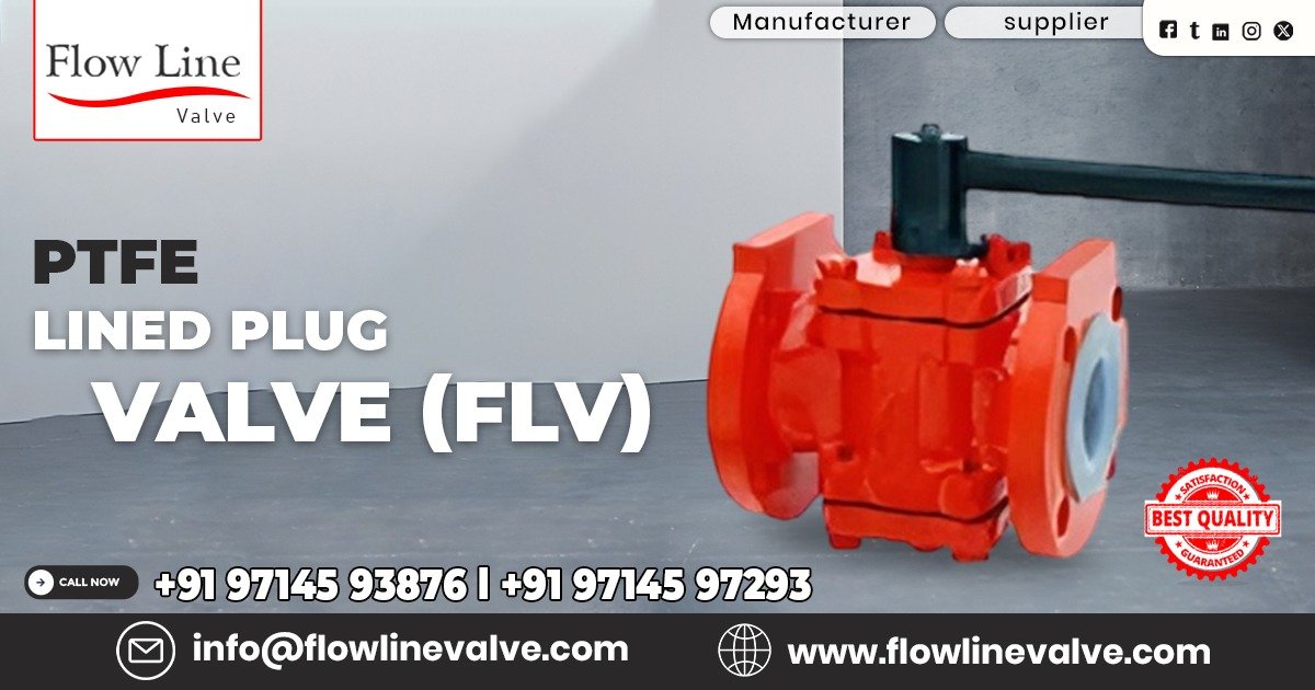 PTFE Lined Plug Valve in Noida