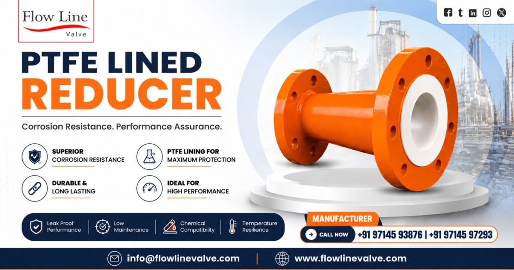 PTFE Lined Reducer in Vapi