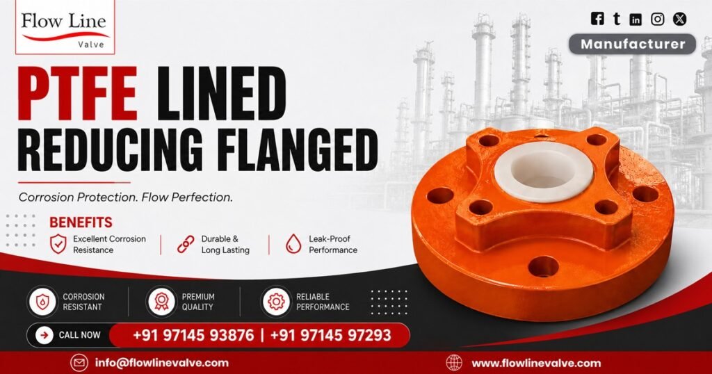 PTFE Lined Reducing Flanged in Ankleshwar