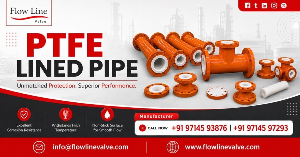 PTFE Lined Pipes in Baroda