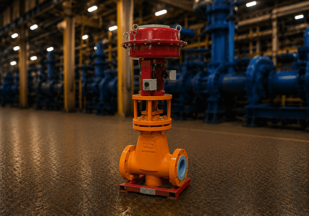 PTFE Lined Control Valve