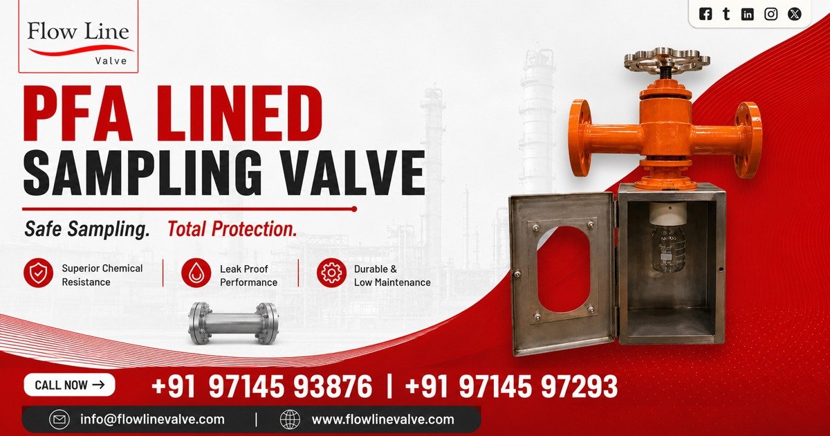 PFA Lined Sampling Valve in Delhi