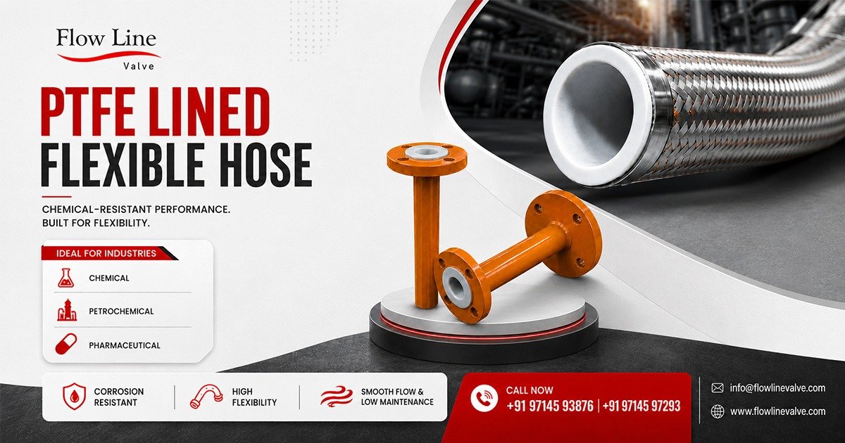 PTFE Lined Flexible Hose in Noida