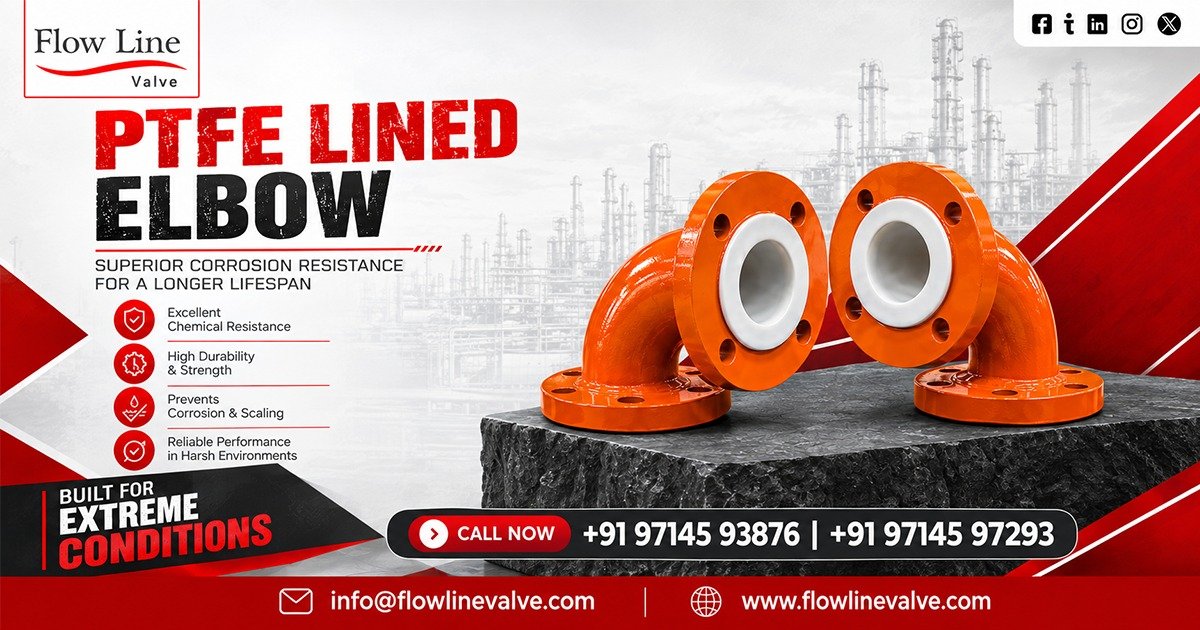 PTFE Lined Elbow in Bangalore