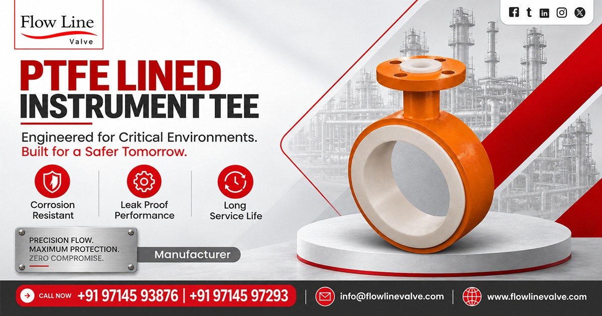 PTFE Lined Instrument Tee in Noida